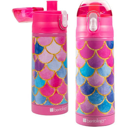 Bentology Reusable Insulated Water Bottle - Mermaid