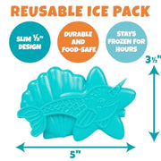 Bentology 3 in 1 Lunch Kit - Bag, Water Bottle, Hard Ice Pack - Mermaid
