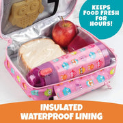 Bentology 3 in 1 Lunch Kit - Bag, Water Bottle, Hard Ice Pack - Owl