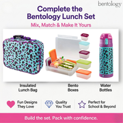 Bentology Insulated Reusable Lunch Bag Sleeve - Cheetah
